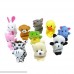 Animal Finger Puppets | Soft Velvet Cute Assorted Animals | Mini Prop Dolls Story Time Shows School Playtime | Party Favors Goodie Bag Fillers | Baby Children Kids Educational Toy Set 10 Piece 10 Piece B07798T4QG